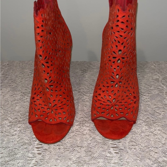 Aldo Open Toe Caged Bootie - Picture 5 of 6